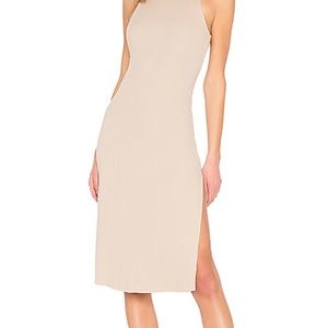 Cotton citizen rubbed cotton midi dress